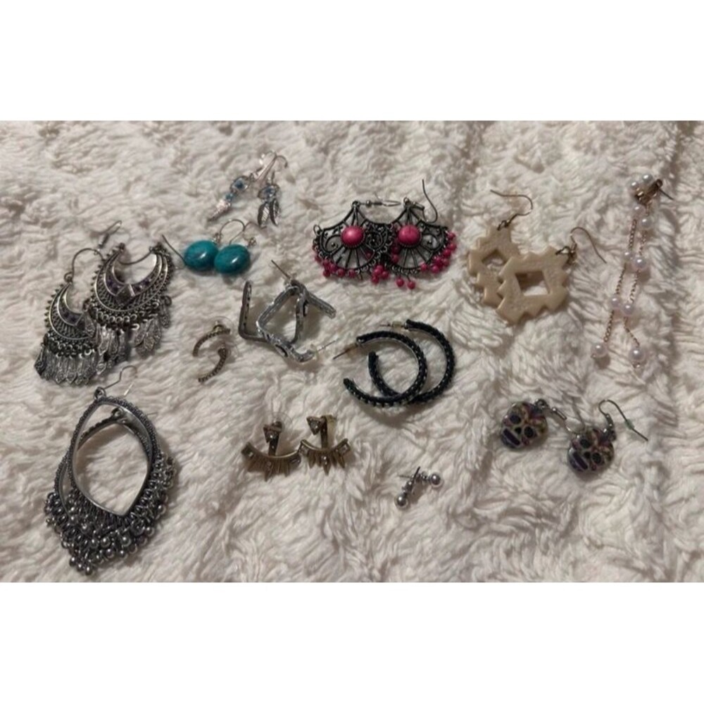 Earrings Bundle – Mixed Styles | Statement, Boho & Everyday